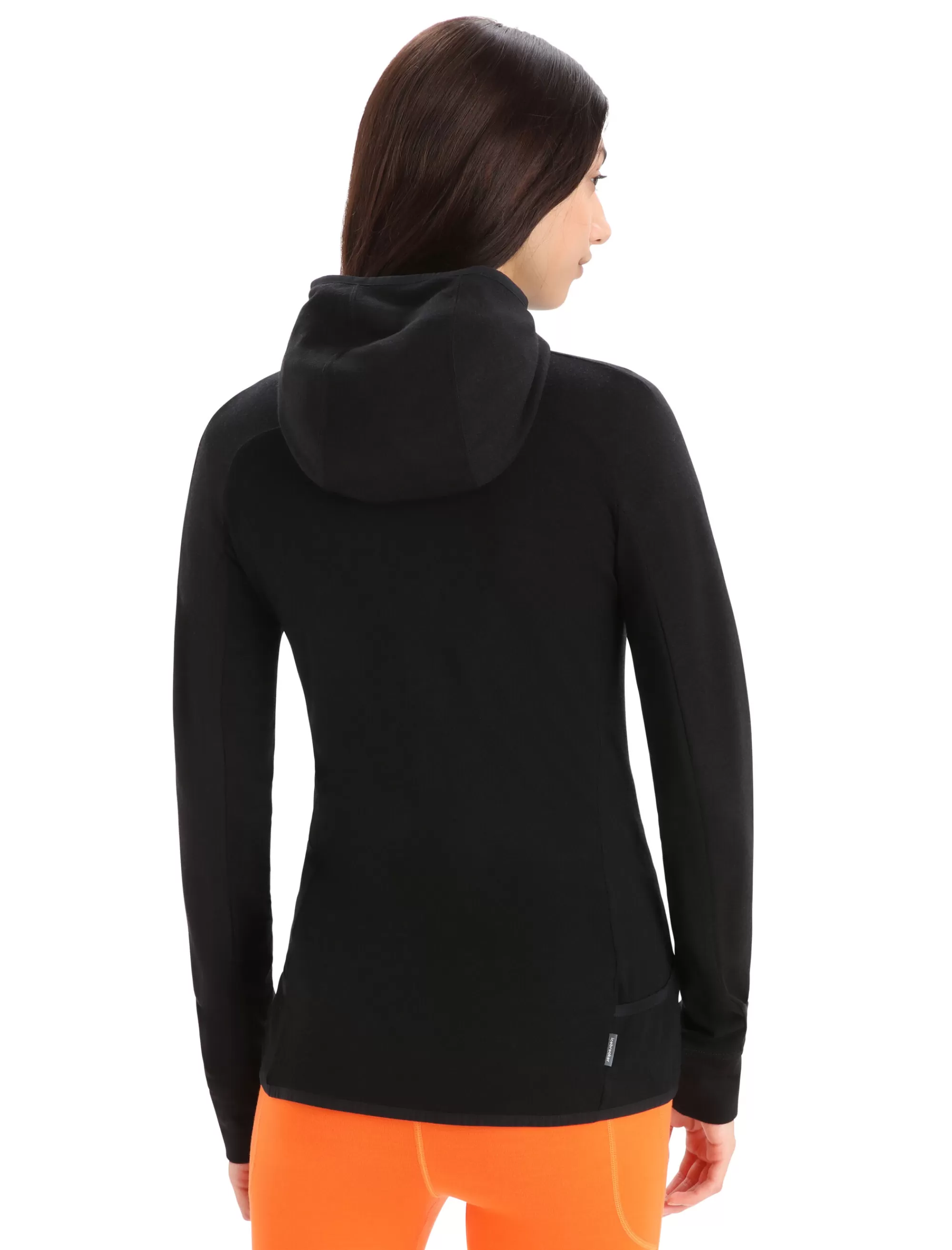 Online Icebreaker Zoneknit™ Merino Zip-Hoodie Damen Black