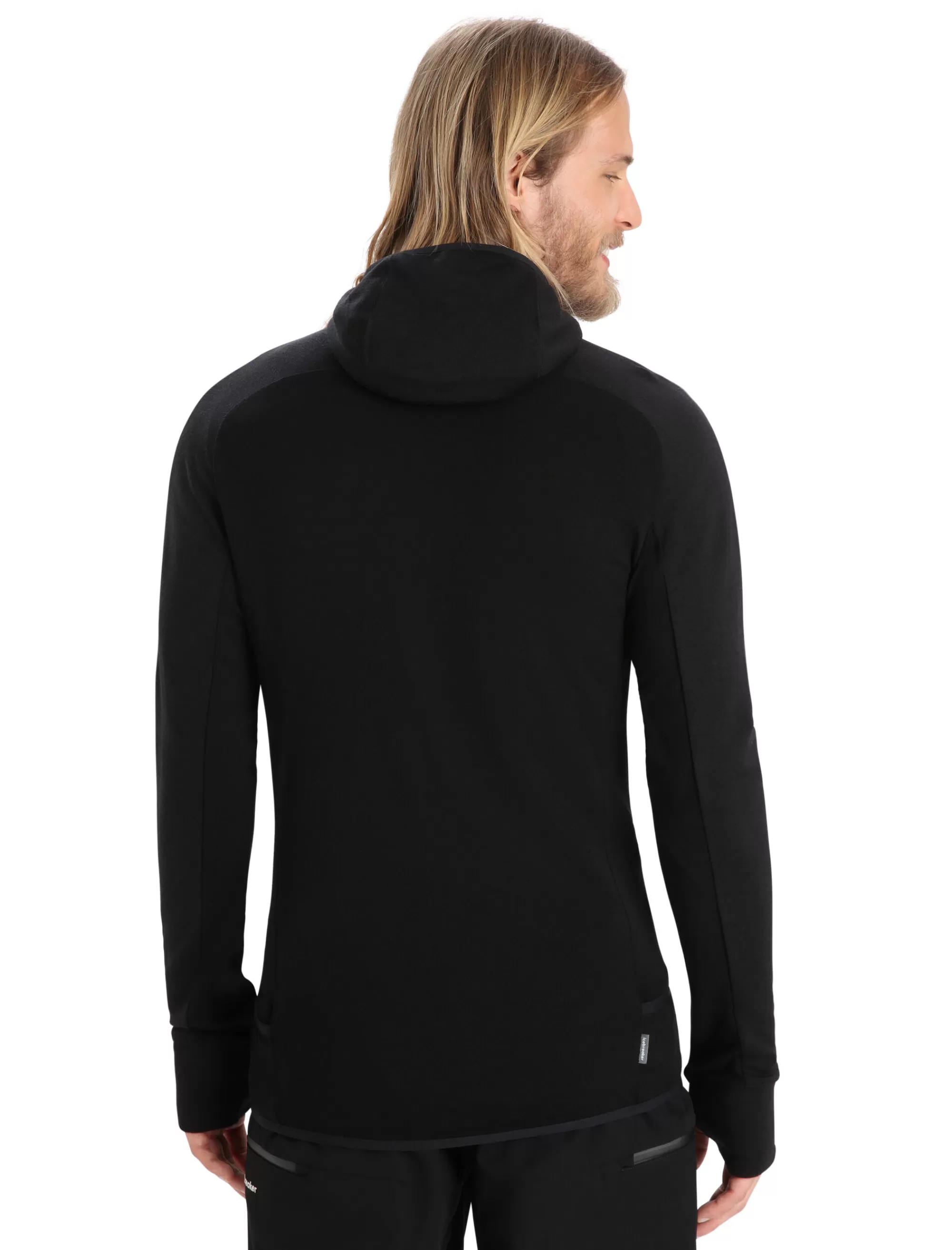 Outlet Icebreaker Zoneknit™ Merino Zip-Hoodie Herren Black